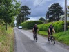 3.4 km In the absence of the preferred GWR alignment to Little Stoke, it is necessary to follow Swan\'s Way up Ferry Road (opposite to these cyclsts) to the B4009.