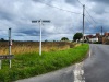3.6 km South Stoke crossroads looking north.