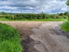 5.5 km The Ridgeway continues along the road, where there is a footpath to the river (and the old ferry point)  via Little Stoke Manor