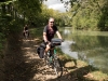 Bill and Rachel beside the canal
