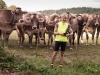 Daniela and locals