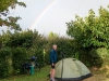 Frank and rainbow at Aigueleze