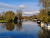 View upstream from Streatley Bridge